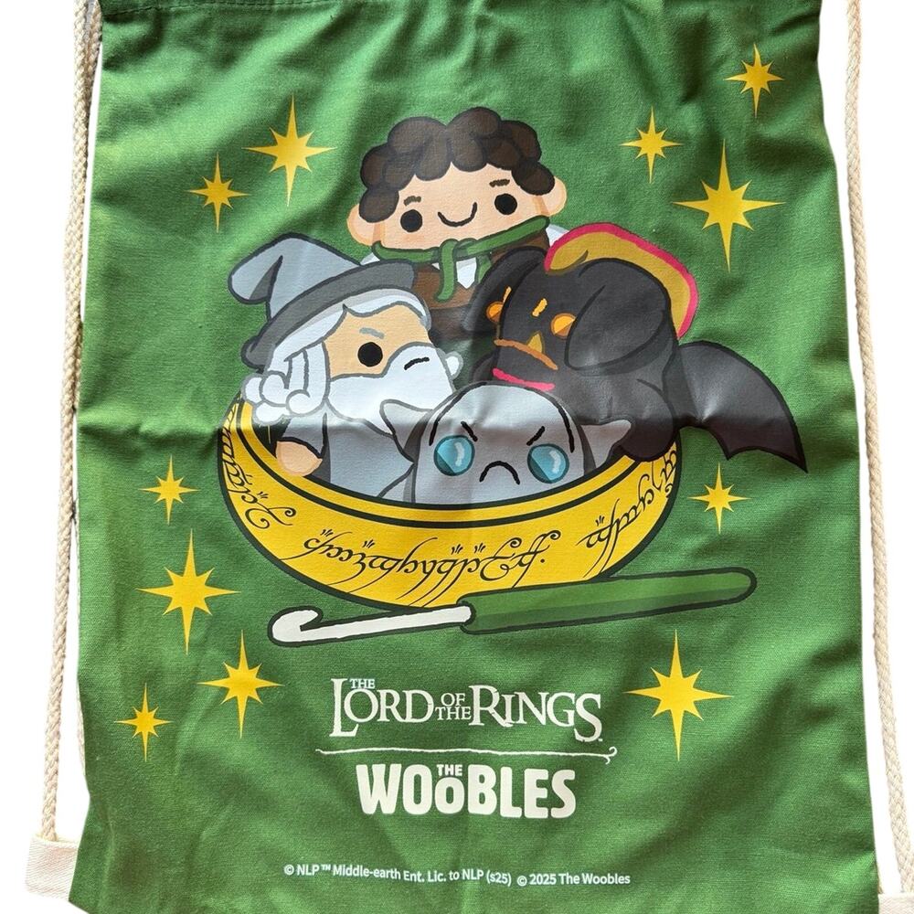 *Box Set Collectible* Woobles Lord of the Ring Collector's Box Drawstring Bag
